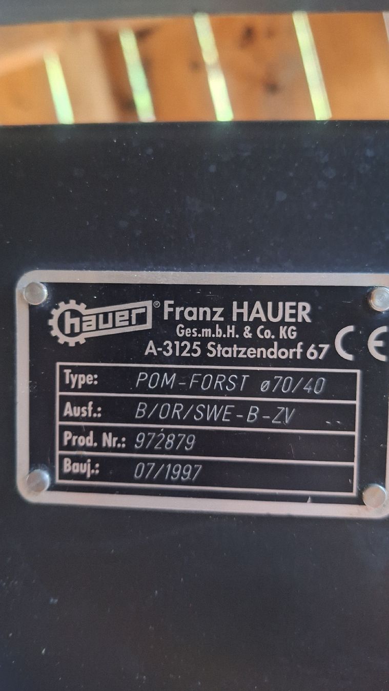 Tracteurs: Hauer Frontlader – D'occasion à Näfels par Holzknecht 1