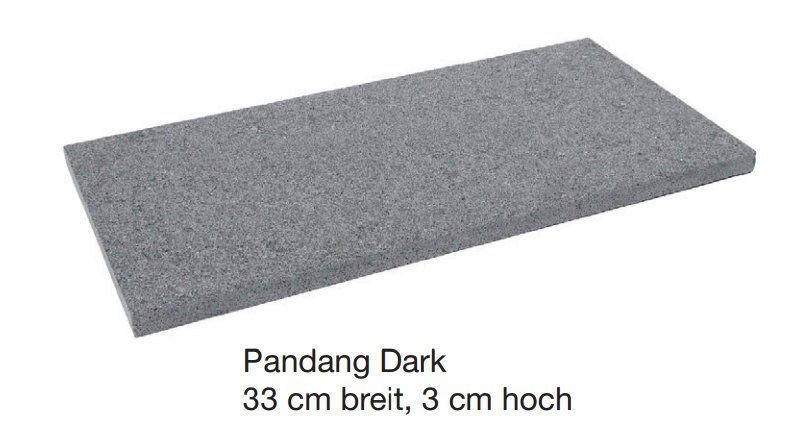 Piscine: Beckenrandsteinset Granit PadangDark 1000x500cmPoolumrandung – Nuovo e nell'imballaggio originale da Kriens venduto da PoolsIsland 4