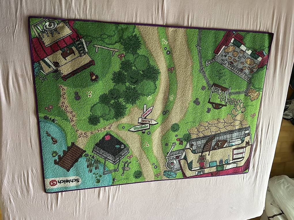 Tappeto da gioco: Schleich Spiel-Teppich – Usato da Gerlikon venduto da Ariane13