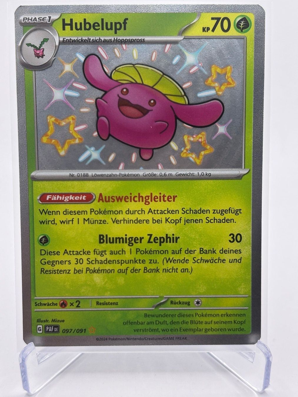 Pokémon Carte collezionabili: Paldeas Schicksale - Hubelupf  (PAF 97) - DE – Nuovo (secondo la descrizione) da Allschwil venduto da Bullach