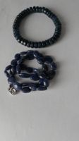 Dumortierit Kette mit Armband