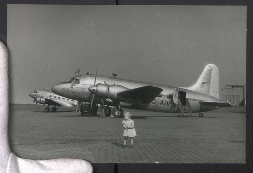 Fotografie &  Plakate: Fotografie Flugzeug Vickers Viking der B – Gebraucht aus Berlin von bartko-reher