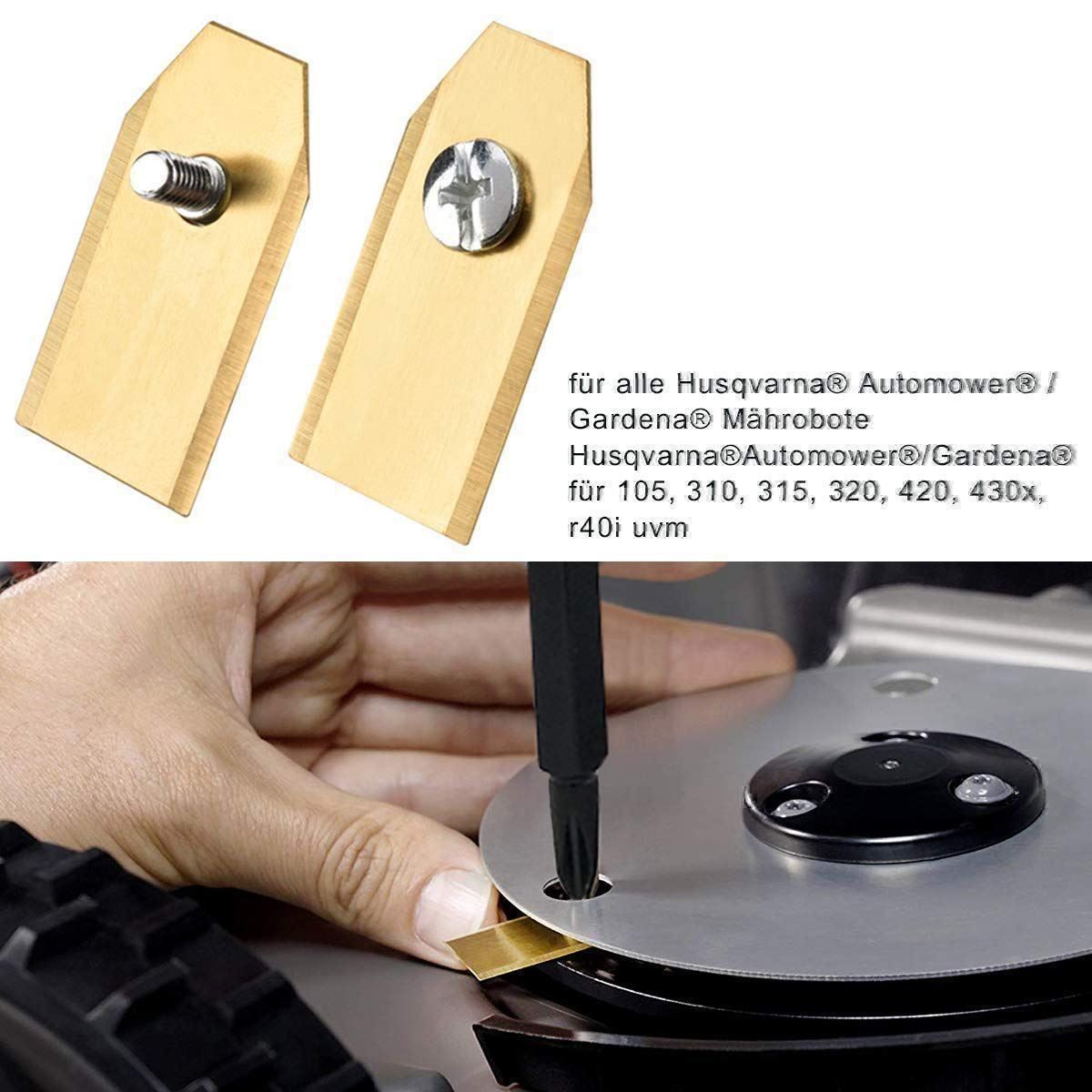 Tagliaerba: Husqvarna Automower Ersatz Messer 30pcs – Nuovo (secondo la descrizione) da Thun venduto da onlino 1