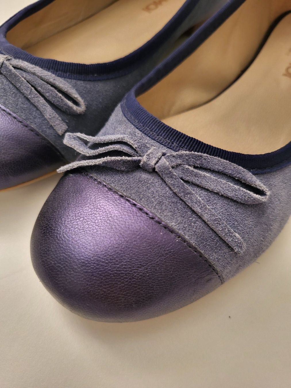 Max & Moi Scarpe da donna: Max&Moi Ballerinas, Gr. 39 - blau, Leder – Usato da Baar venduto da clar6 7