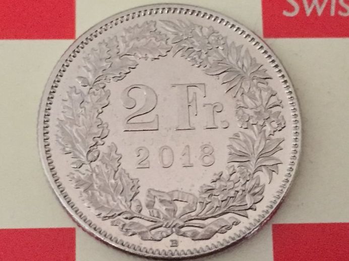 Tutti le monete: 2 Franken 2018 vz – Usato da Elsau venduto da herbybay