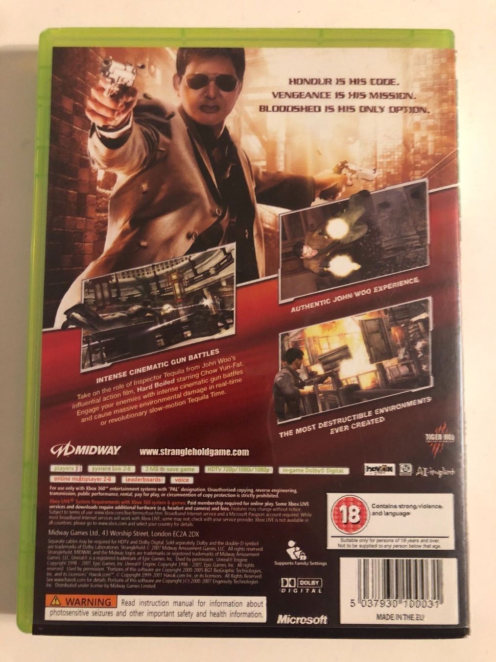 Microsoft Giochi: Stranglehold für Xbox 360 – Usato da Kestenholz venduto da Mad18 1