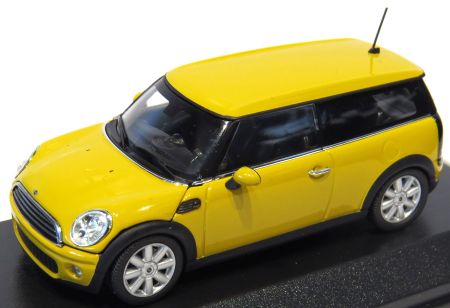 1:43 Mini Clubman gelb