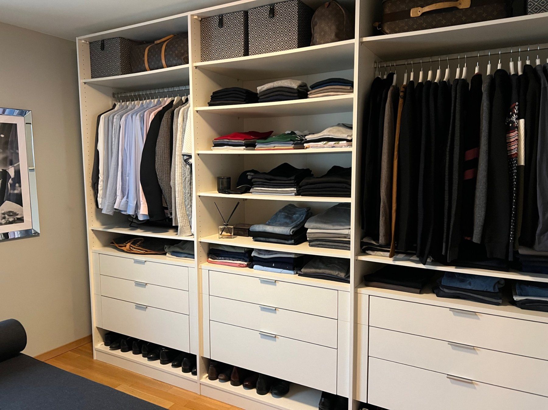 Interio Armadi: Superbe Dressing Modulable Interio - 305 x 55 cm – Usato da Préverenges venduto da DB1028 1