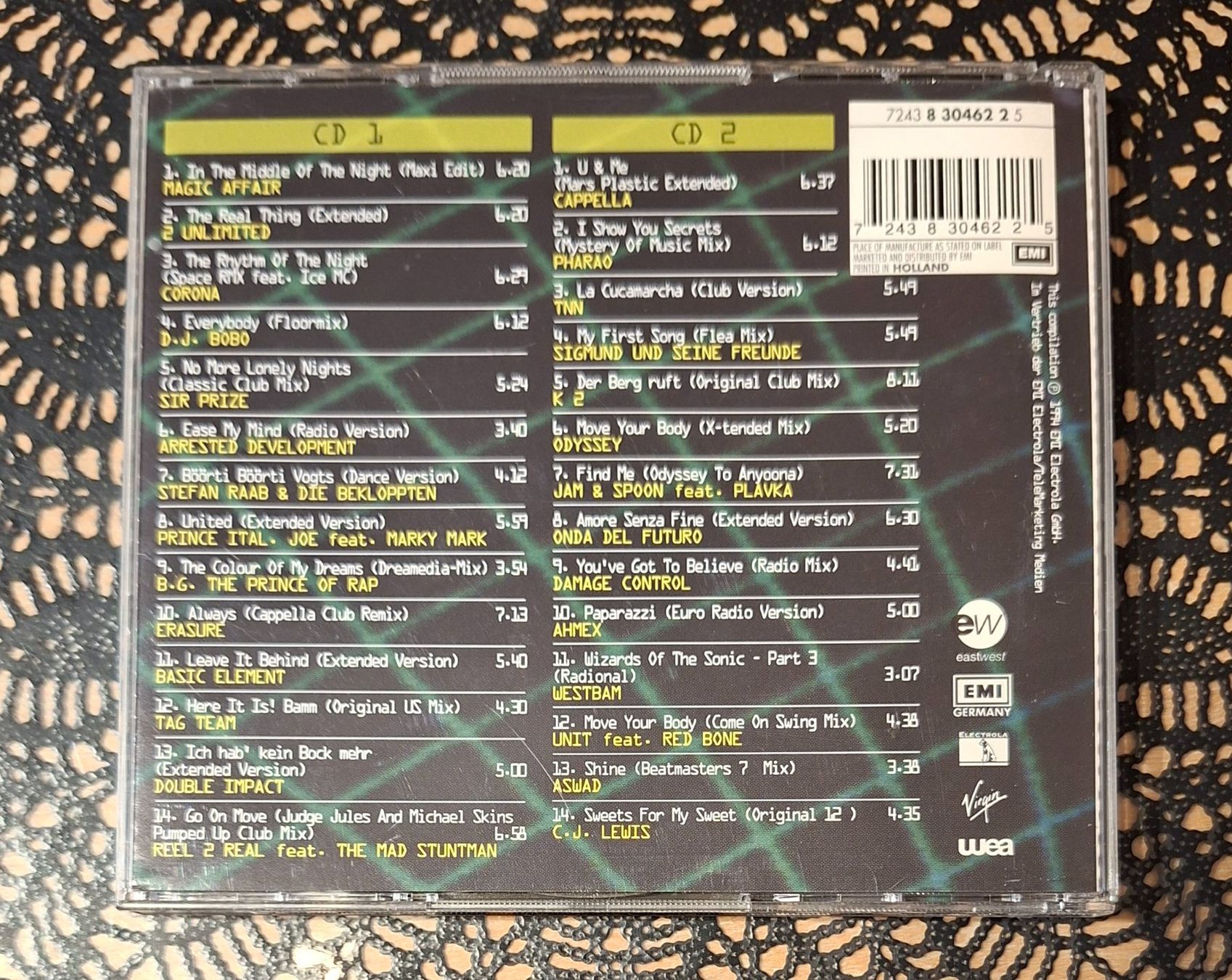 CD: Dance Max 14, Dance Pop Compilation Sampler 2CD 1994 – Usato da Schönenberg TG venduto da Gregolino76 1