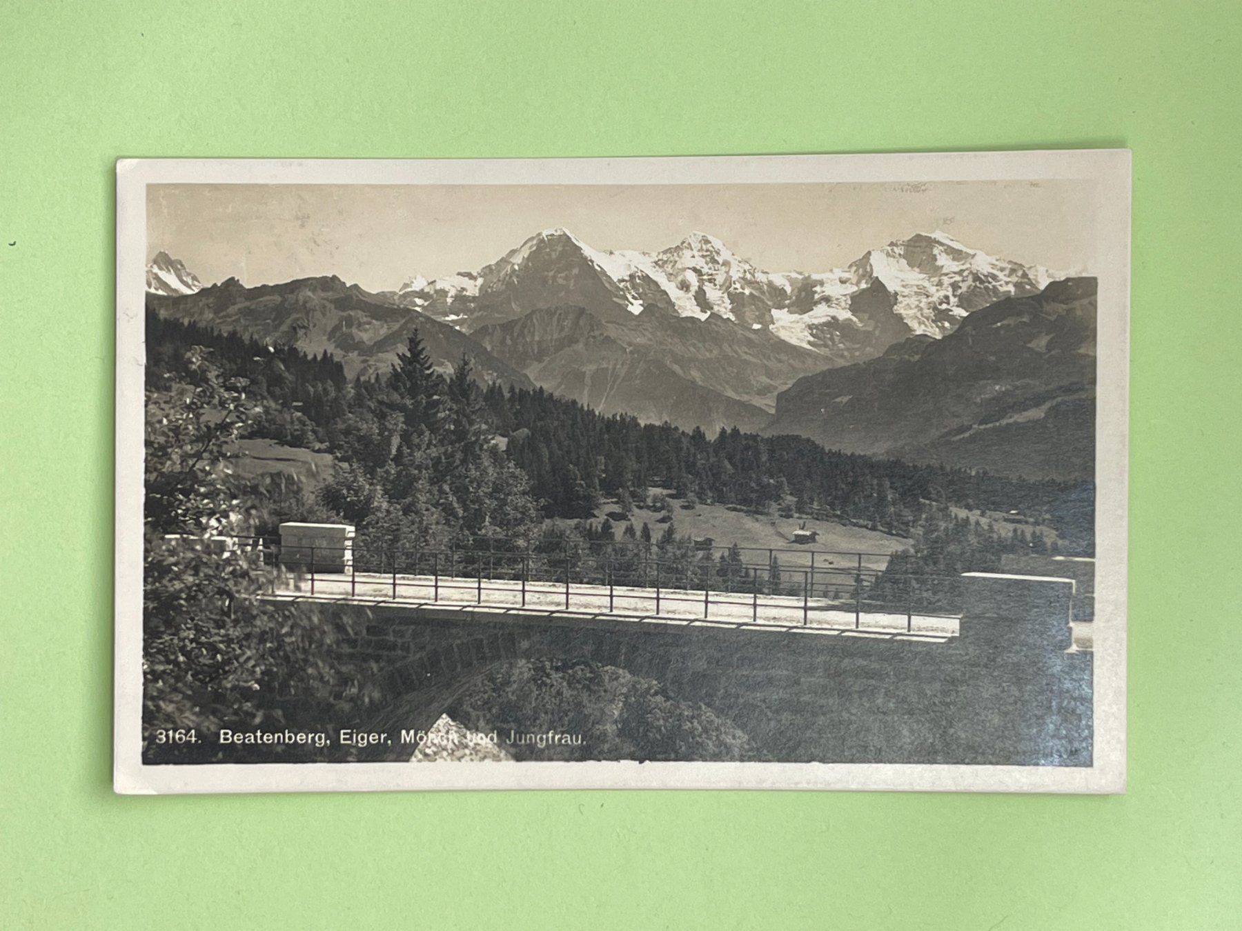 Cartoline postali: Beatenberg - 1926 – Usato da Steg VS venduto da _vinci_