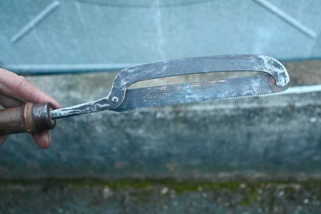 Seghe: antike HANDSÄGE Länge 40cm – Usato da Pfaffhausen venduto da mono_rec 4