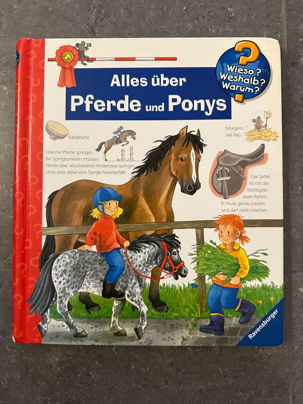 Ravensburger Giochi: Ravensburger Buch "Alles über Pferde und Pony's" – Usato da Knonau venduto da Soni2
