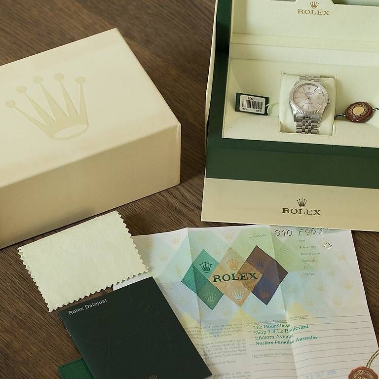 Montres: Rolex Datejust "Tapestry" ref. 16234, vendue en 2005 – D'occasion à Lausanne par inf_dft9 4