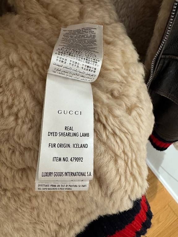 Gucci Giacche: GUCCI LEDER & SHEARLING JACKE – Nuovo (secondo la descrizione) da Schwyz venduto da bofb 7