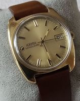 ROAMER VANGUARD Handaufzug Vergoldet Elegante Herrenuhr