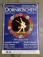 PLAKAT Ballett Dornröschen 1976 Konzilsaal Konstanz