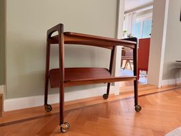 Vintage Servierwagen Teewagen OPAL Kleinmöbel – Teak