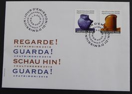 2018 - CH - Znr. 1673-1674 / Serie - FDC - ES - 01.03.2018