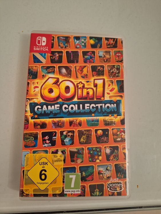 60 in 1 Game Collection. Video Spiele Nintendo Switch. (Gebraucht) in ...