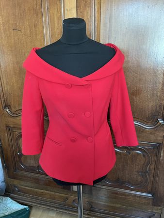 Blazer Zara rosso