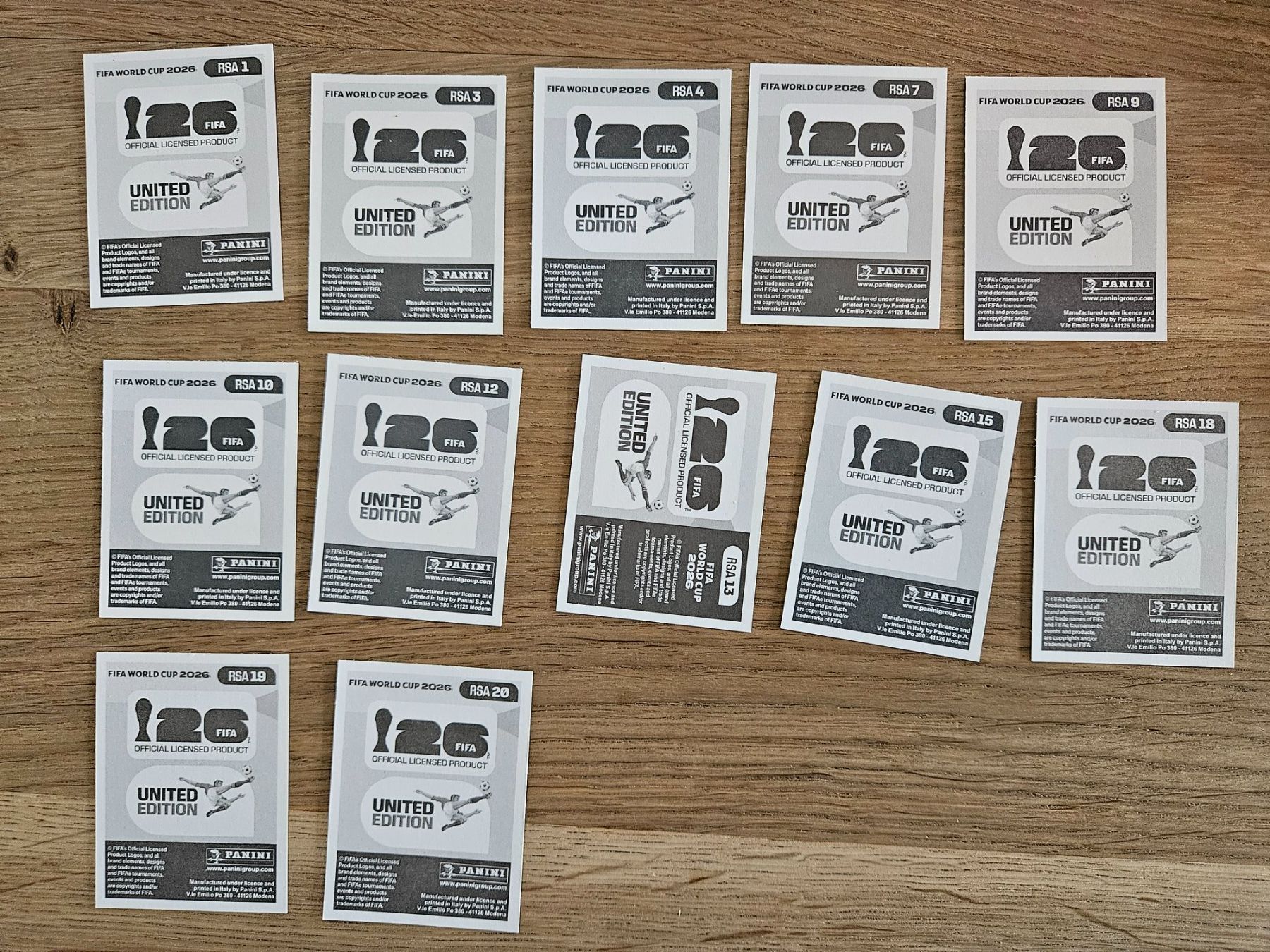 Panini Sammelbilder & Trading cards: Panini WM 2026 RSA – Neu (gemäss Beschreibung) aus Villars-sur-Glane von Bolinot 1