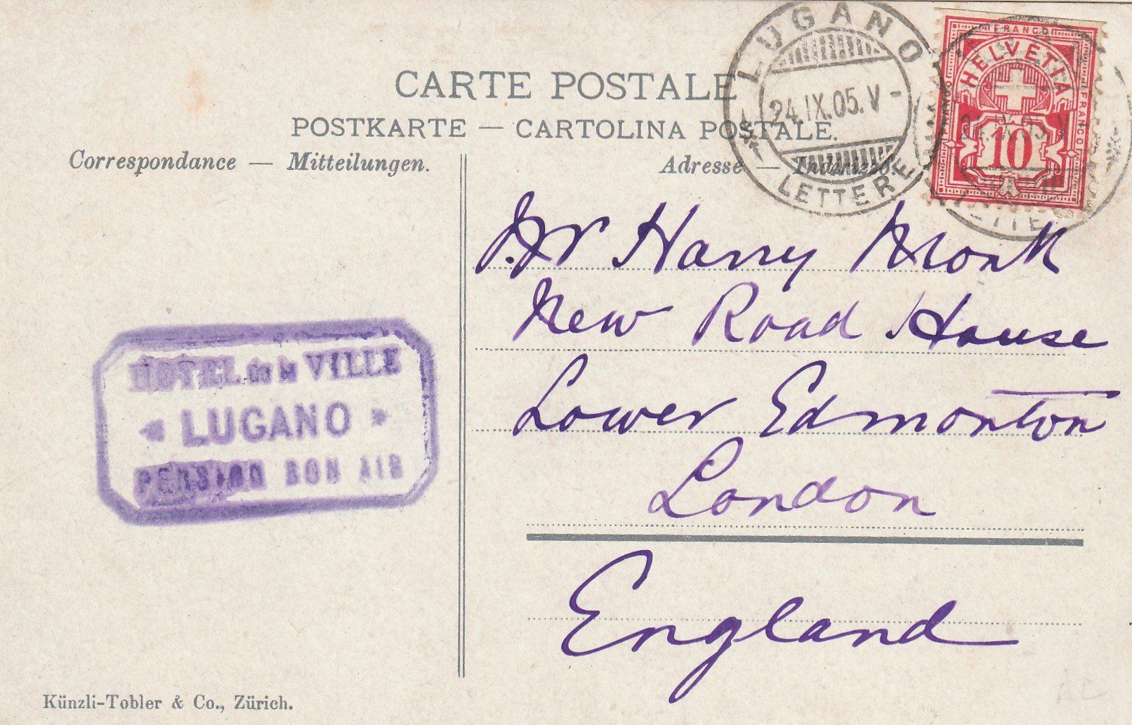Cartoline postali: Lugano Mercato – Usato da Rorschacherberg venduto da fratovi2 1