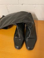 Lederstiefel schwarz 38,5