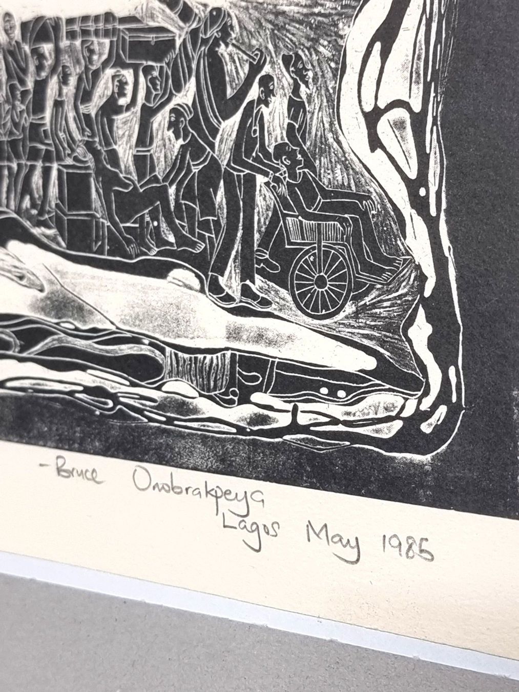 Grafiken & Lithographien: Bruce Obomeyoma Onobrakpeya – Neu (gemäss Beschreibung) aus Zürich von Zuerichparis08 4