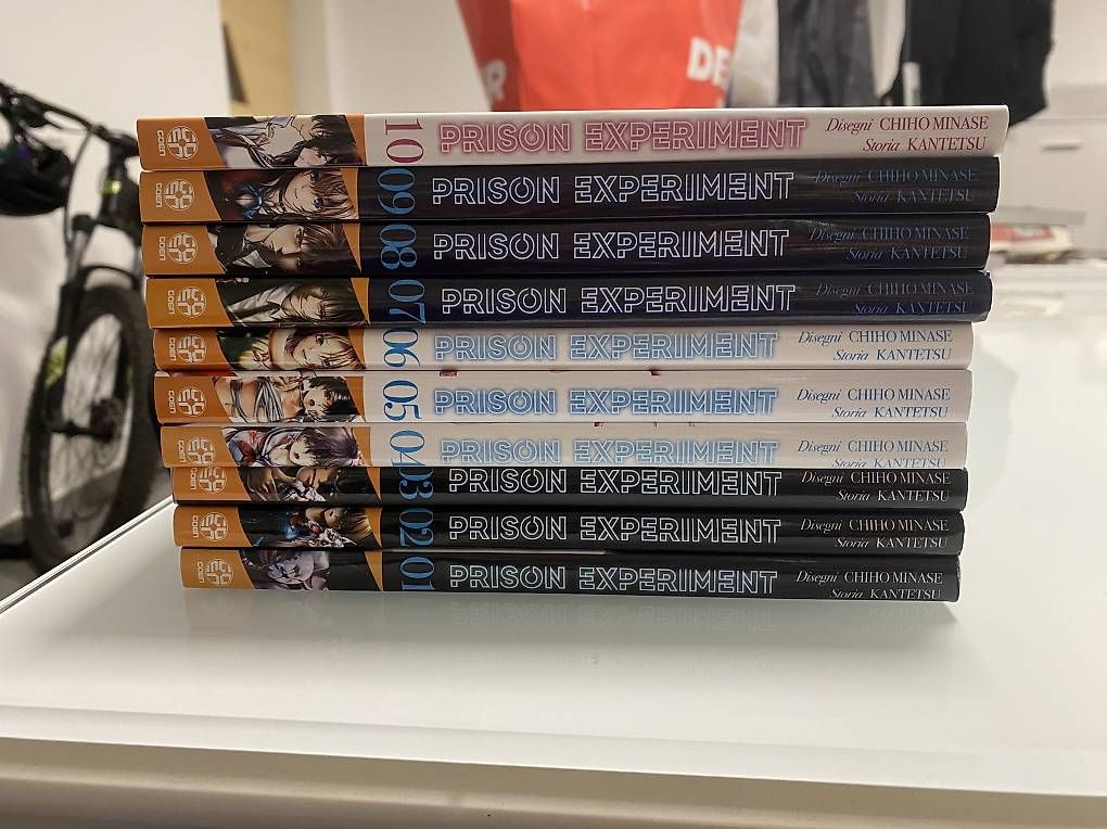 Tous les DVDs: Prison Experiment - Chiho Minase-Kantetsu - serie completa  – D'occasion à Isone par ish_x72x