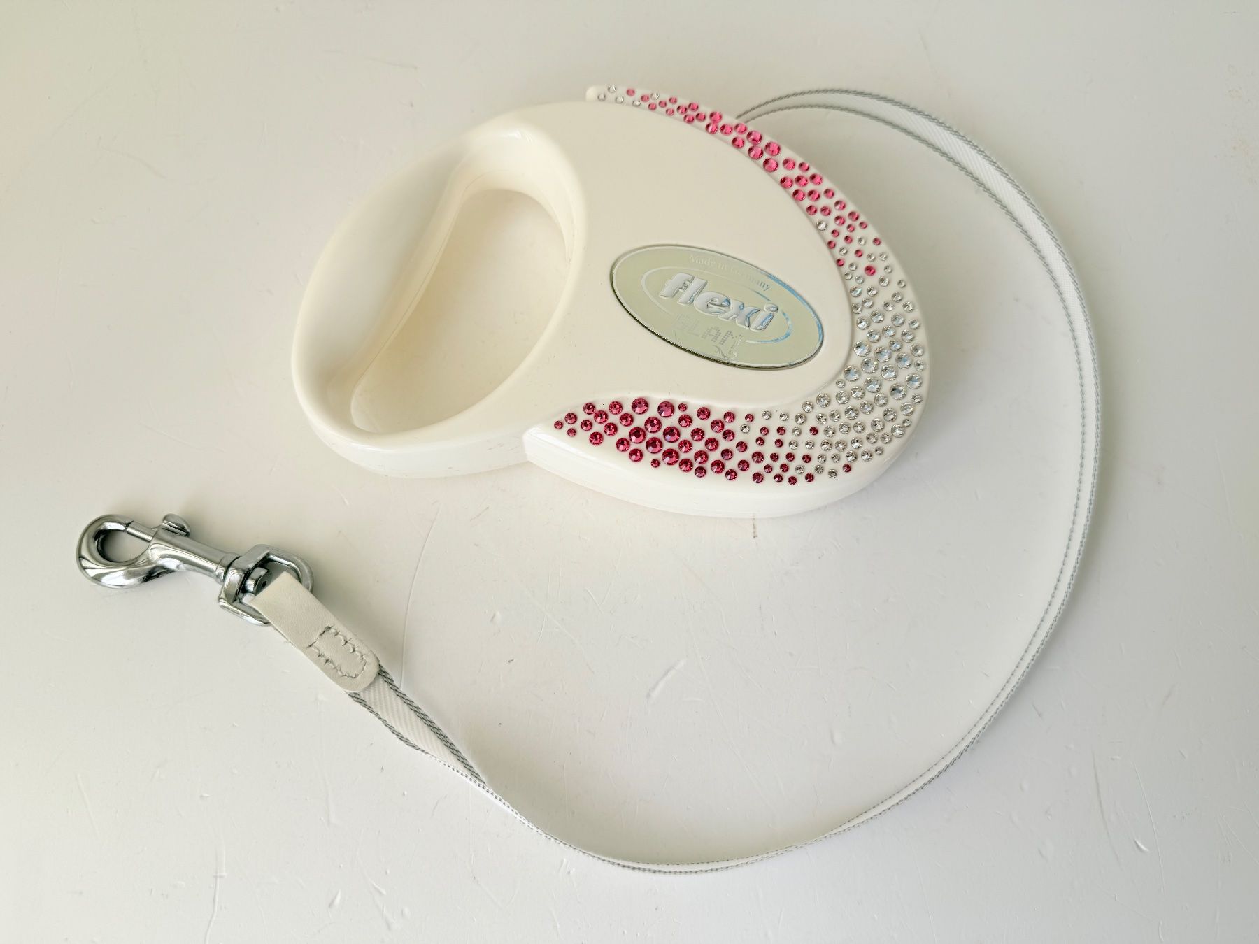 Flexi Guinzagli & Collari: Flexi Luxury - Hundeleine -Swarovski – Usato da Zwingen venduto da moje1 4