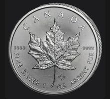 1 Unze Silber Maple Leaf