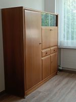 Vintage Sekretär Schrank Kombination 50er Jahre