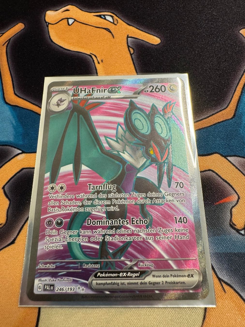 Pokémon Sammelbilder & Trading cards: UHaFnir ex (PAL 246) - Entwicklungen in Paldea – Neu (gemäss Beschreibung) aus Bülach von Pfrenzel