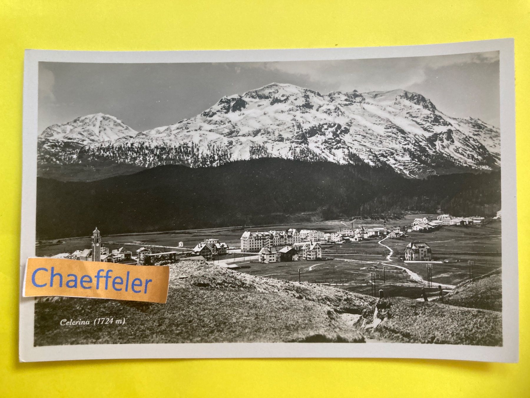 Cartes postales: Celerina – D'occasion à Zürich par Chaeffeler