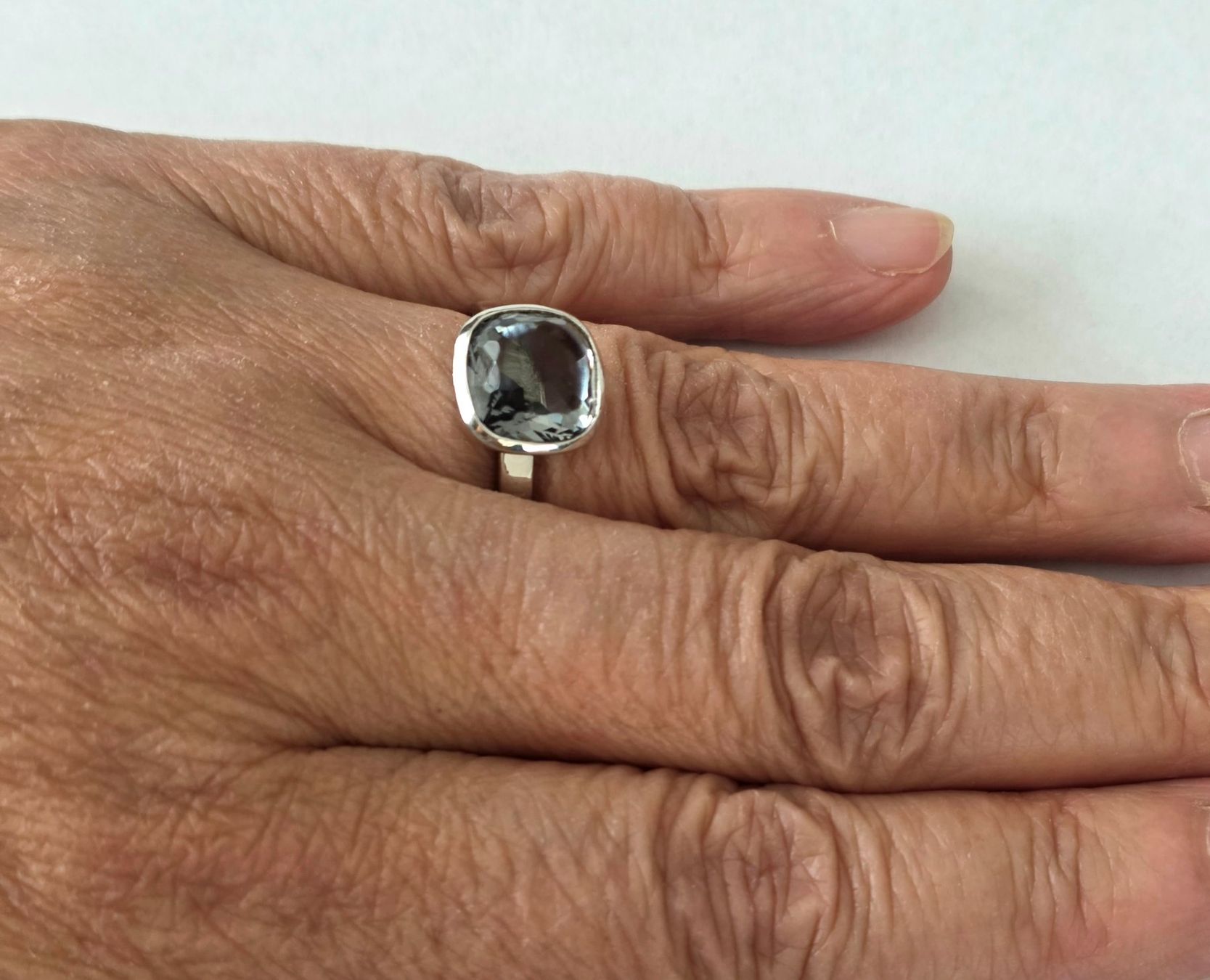 Ringe: Modernes Design Silber Ring 925 mit Bergkristall  - NEU – Neu und originalverpackt aus Uetikon am See von Coralreef 9