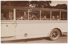 Sigmaringen, Kreisautobetrieb "Zollerland", belebt, um 1935