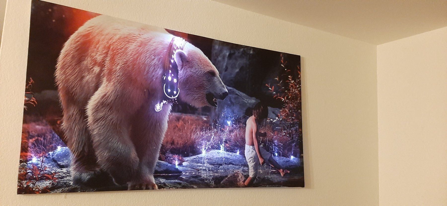 Poster & Bilder: Art Eisbär & Kind LED Bild XXXL – Neu und originalverpackt aus Kilchberg ZH von ruedi34 6