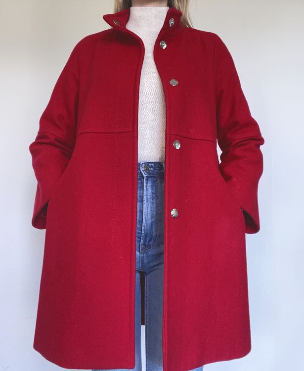 Manteau 2025 rouge mango