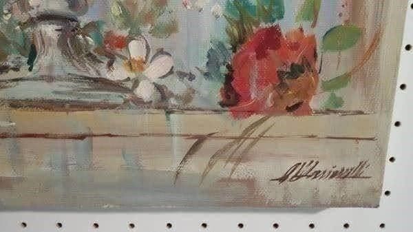 Tableaux: Marinelli "Blumen" Gemälde Original – D'occasion à Zürich par Galerie-Kunst 1