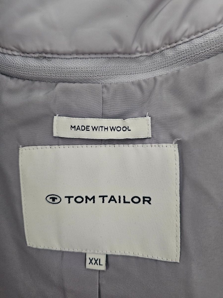 Tom Tailor Mäntel: Tom Tailor Wintermantel mit Wolle, XXL, Grau – Gebraucht aus Allschwil von sar_9sy9 3