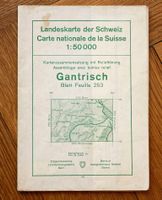 Landeskarte der Schweiz Gantrisch 1950