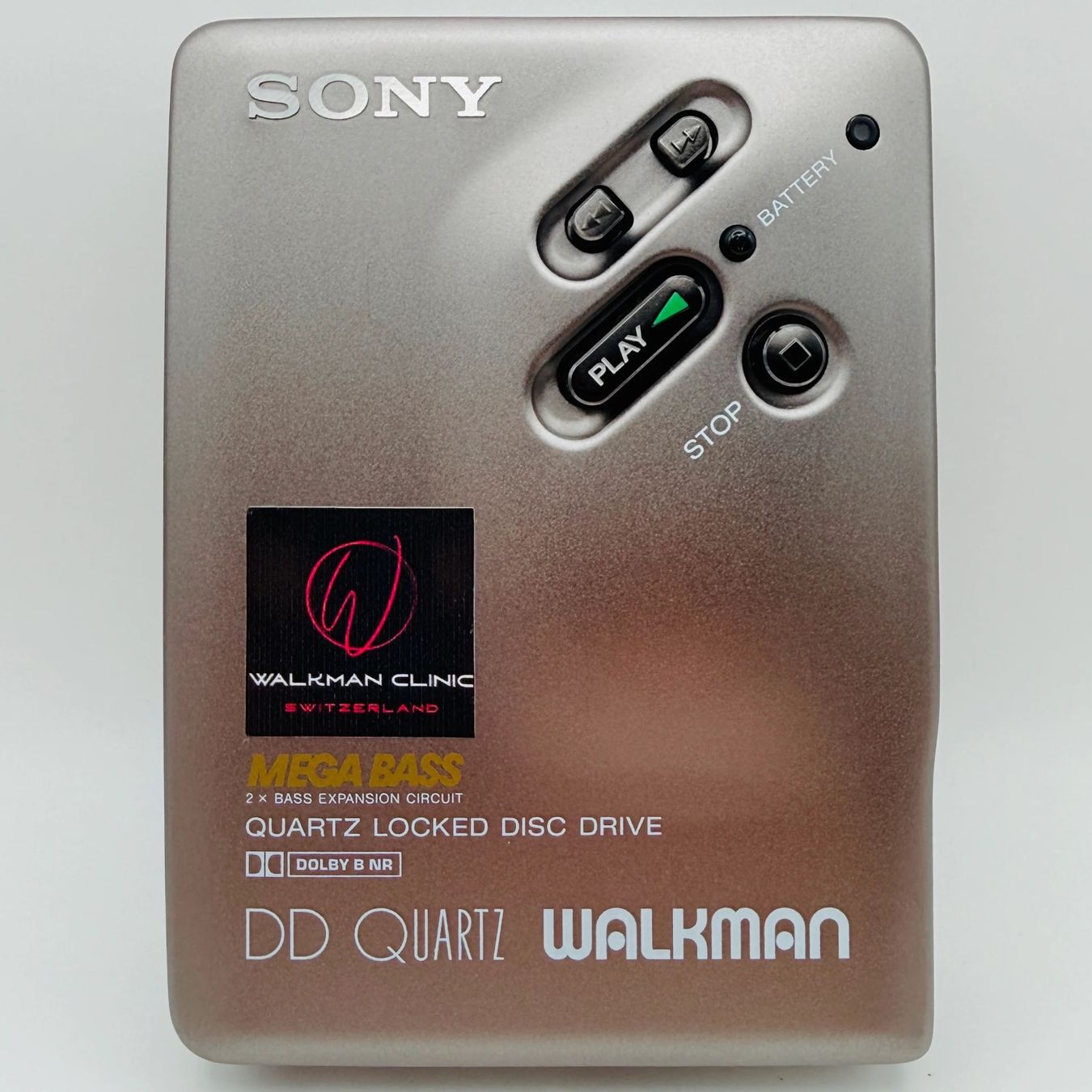 Sony Tragbarer Mediaplayer: Sony Walkman WM-DD33 silber #315 – Gebraucht aus Vorderthal von WalkmanClinic