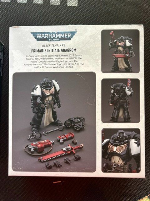 Figurines: JoyToy Warhammer 40k Black Templars – Neuf avec emballage d'origine à Cham par andagain 1