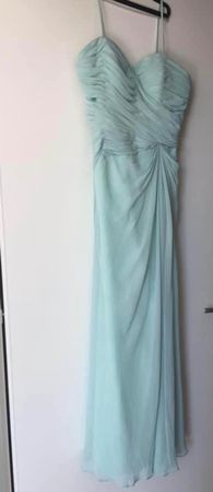 Abendkleid türkis Grösse 42 StarNight mit Trägern