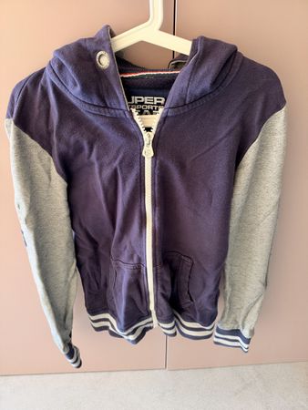 Jacke Superdry blau grau Grösse L gebraucht