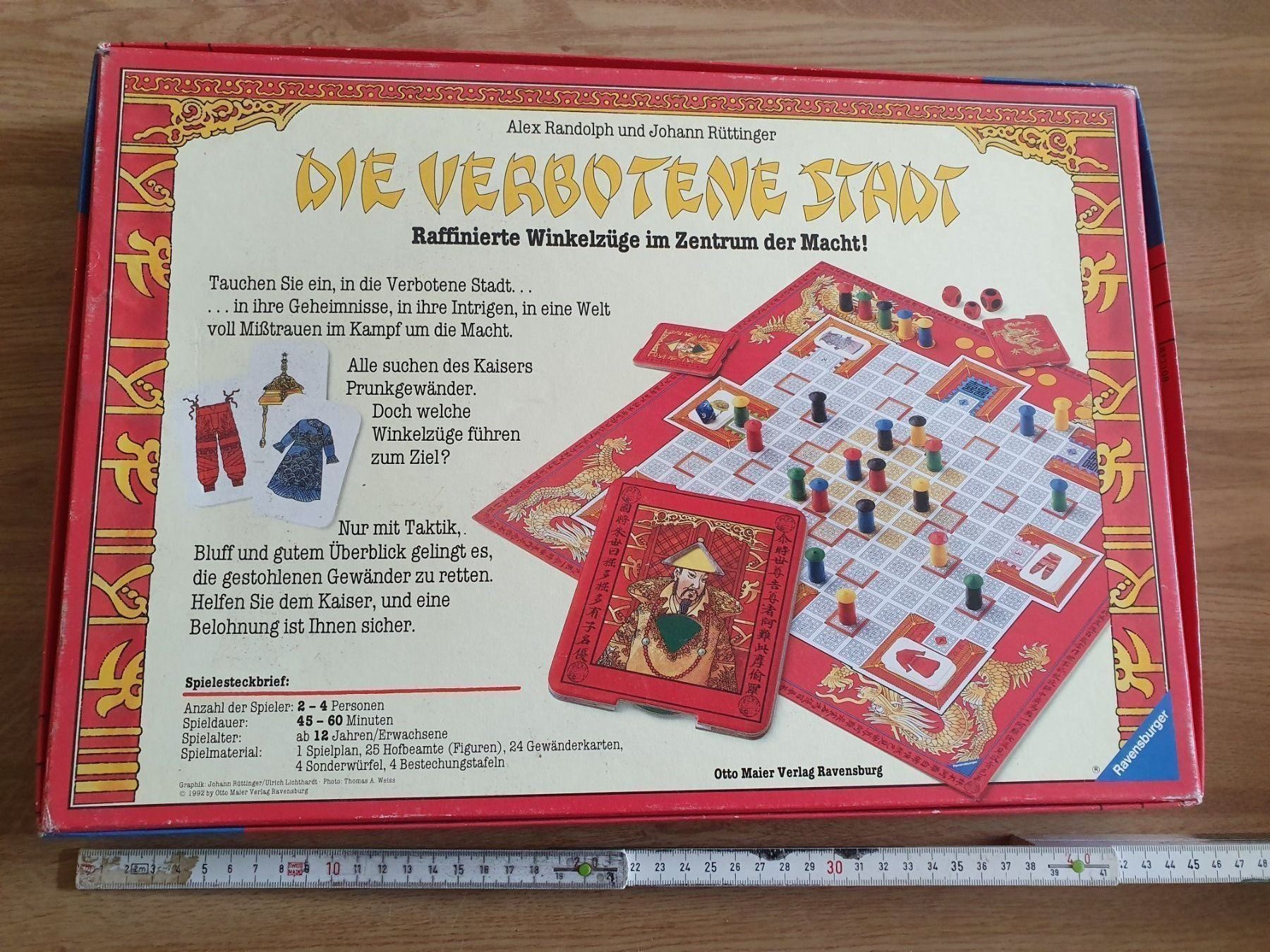 Giochi: Spiel: Die verbotene Stadt – Usato da Marbach LU venduto da rudolfundlucy 1