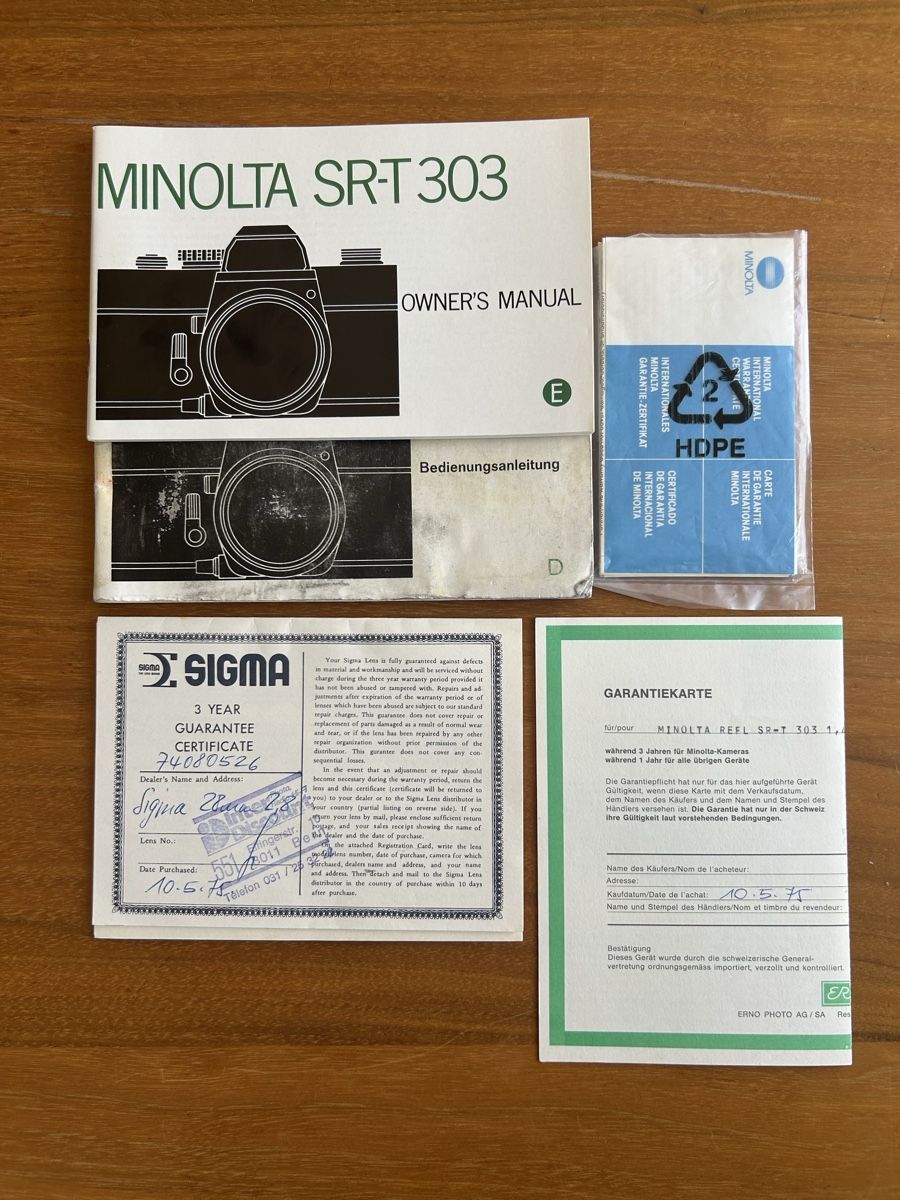 Minolta Fotocamera: Minolta Kamera mit Zubehör – Usato da Zürich venduto da annaschwaller12 5