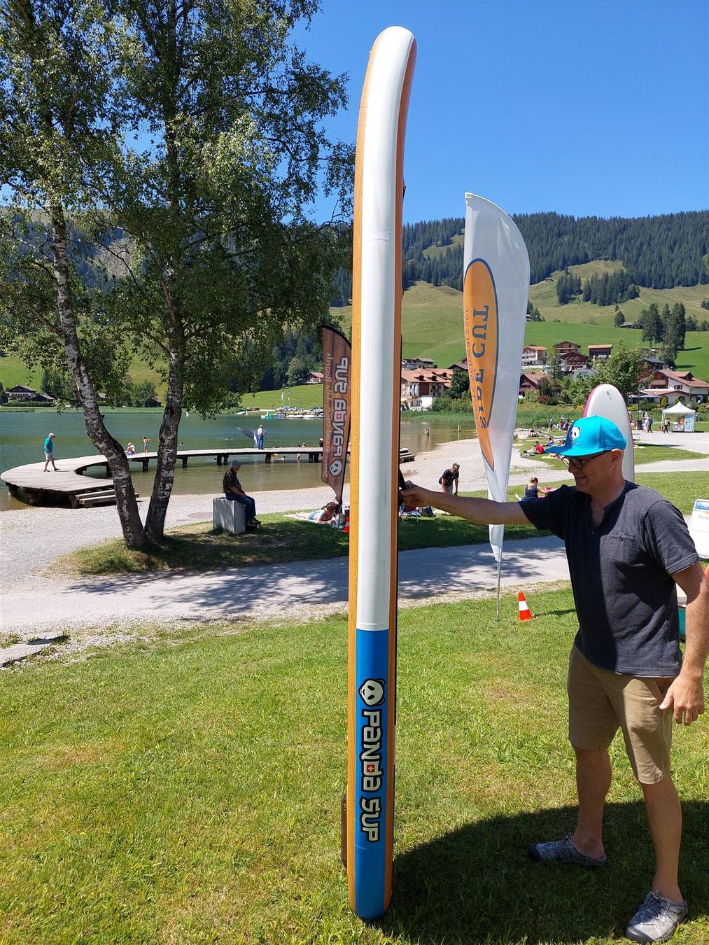 Schlauchboote, Kajaks & Kanus: SUP Panda 10'6'' Occasion Set | 676383 – Gebraucht aus Schwarzsee von Sidecut 2
