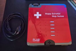 Vidéoprojecteur PLUS U5-512h "Hopp Schwiiz / Hop Suisse"