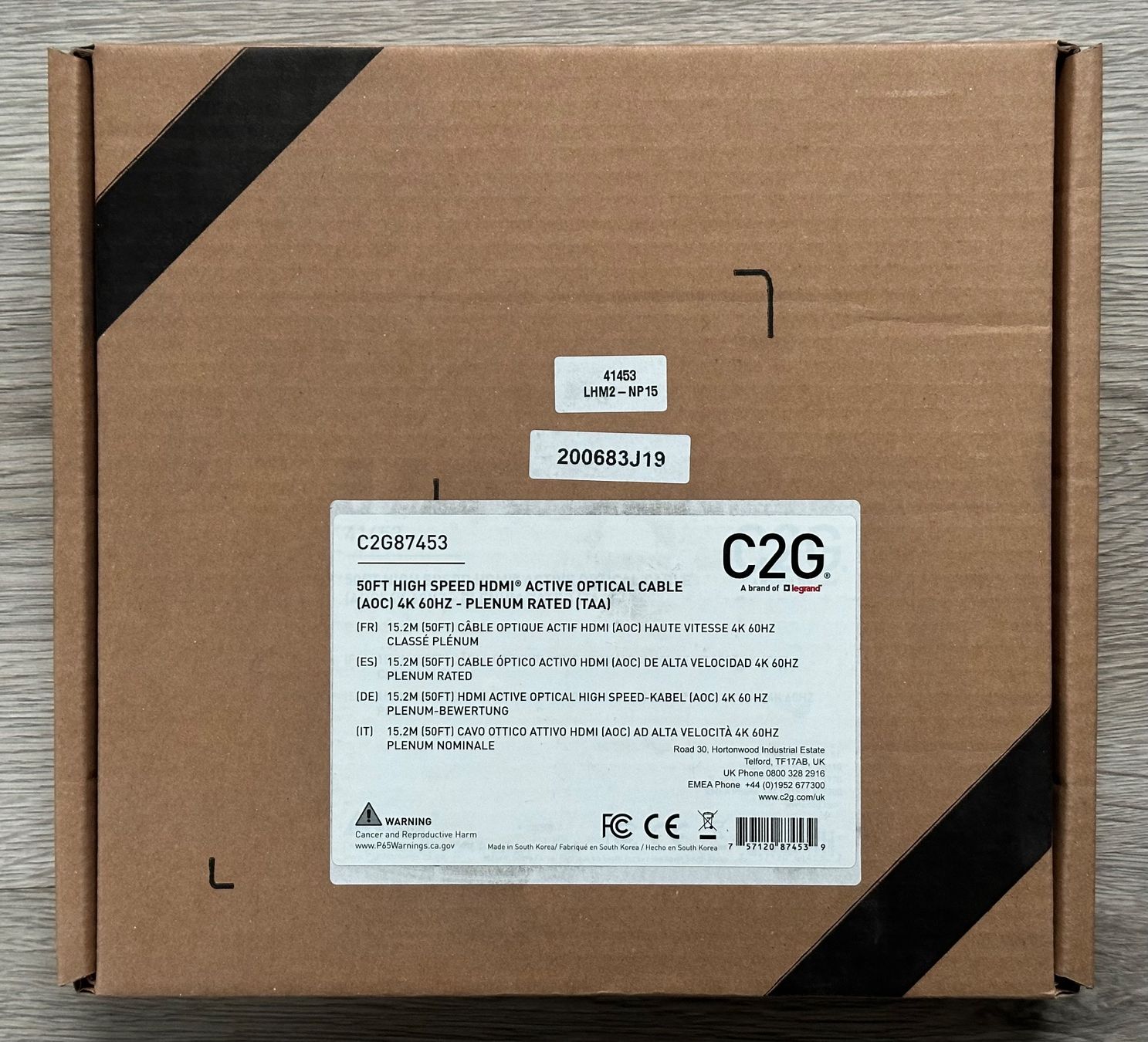 Kabel: HDMI Fiber Kabel 15,2meter – Neu und originalverpackt aus Emmen von Highlife_Technik